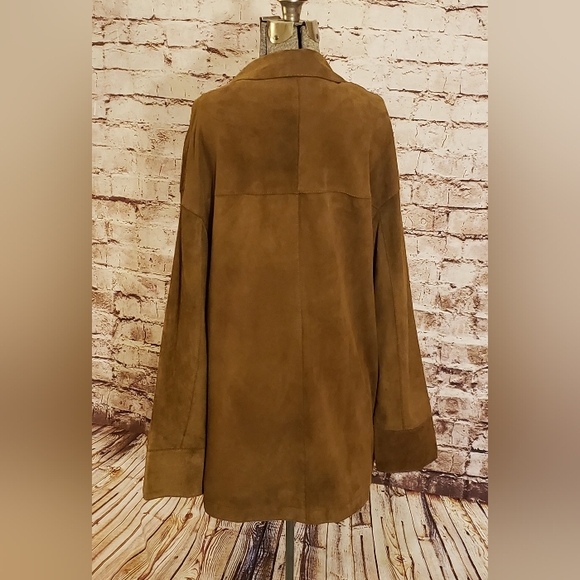 NWOT Peruvian Connection Goat Suede Jacket Small - Picture 5 of 10